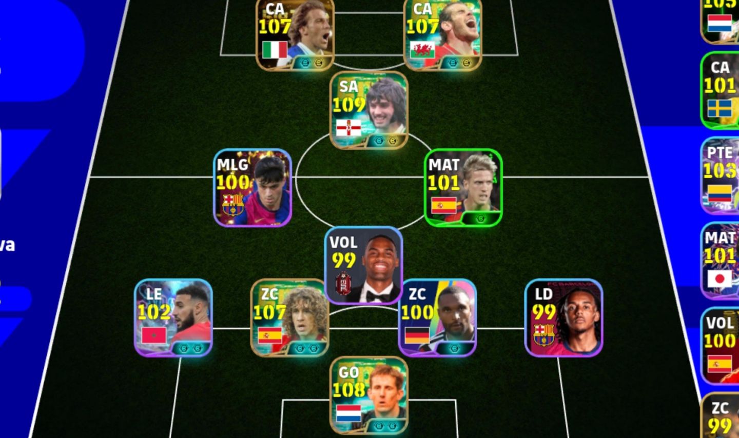 Conta efootball muito forte