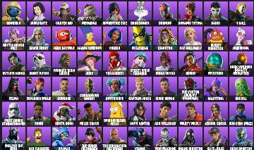 Conta Fortnite INSANA 98 Skins | Bugs Bunny, Venom, Superman + 10 Pagas