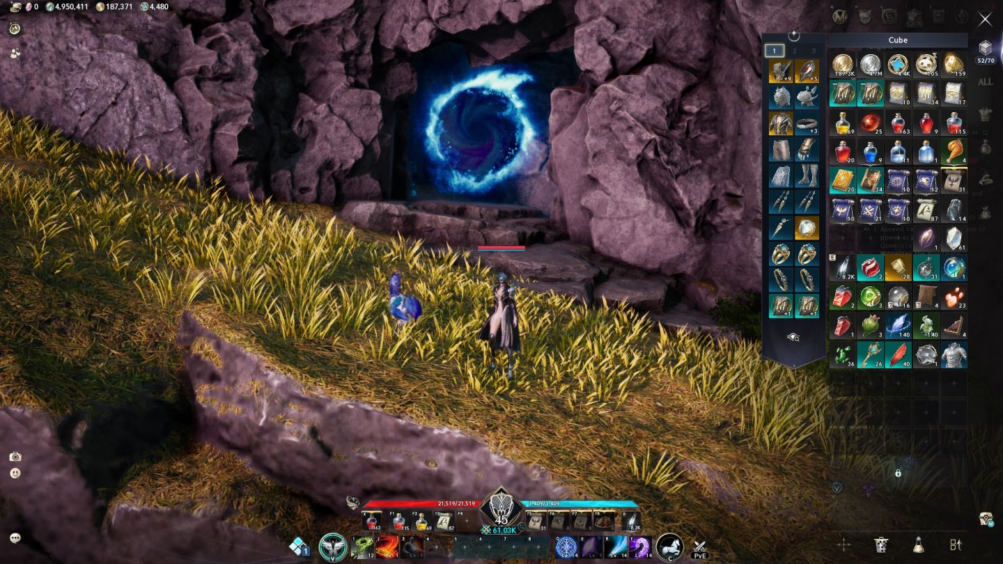 Conta Aion 2 Global | Lumiel - SA | Templario | Lv 45 | 1.3K GS | 61k Power.