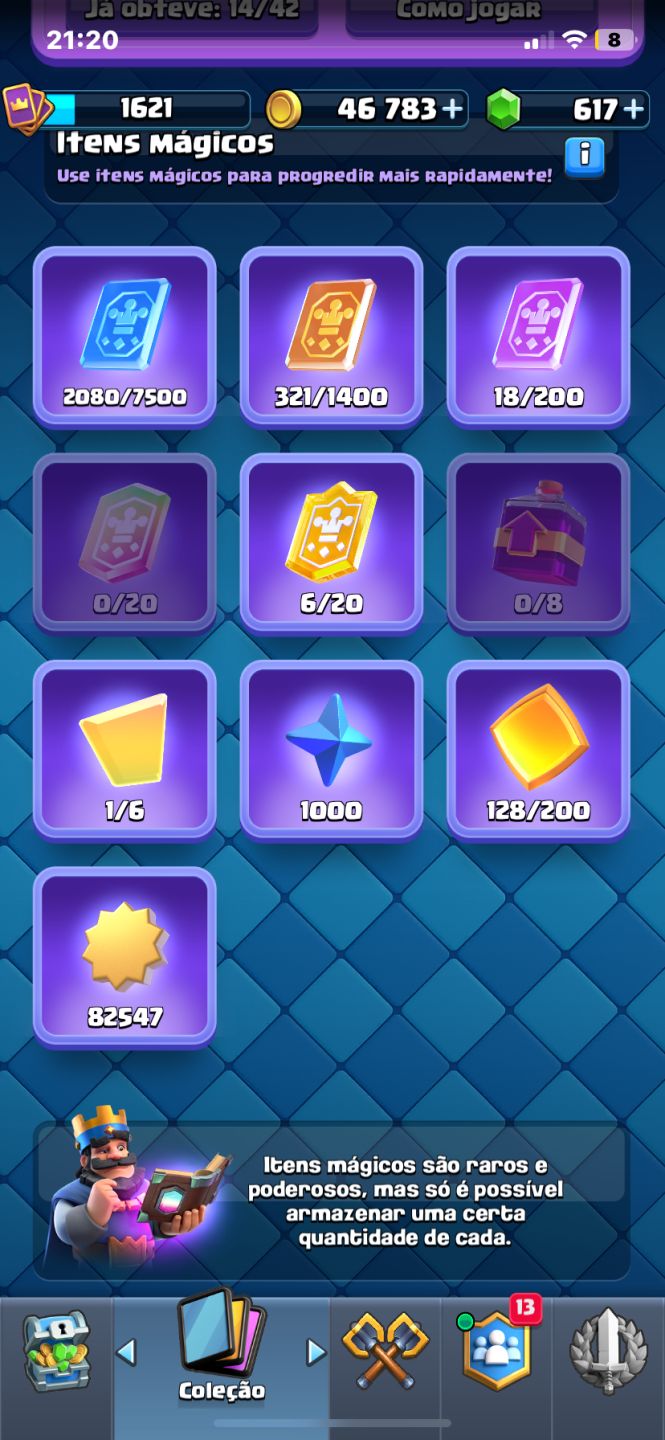 Clash Royale Arena 26 | 10.683 Troféus | 122/122 Cartas