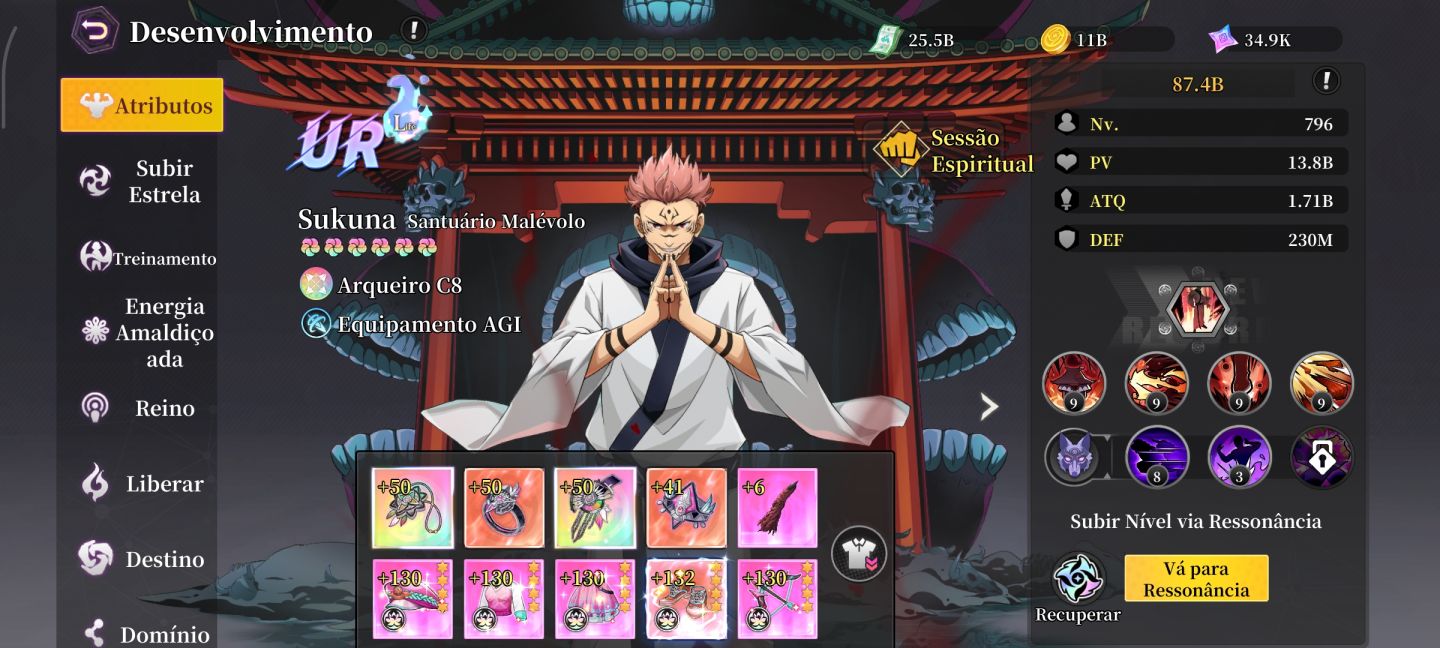 Conta rei do jujutsu 203b