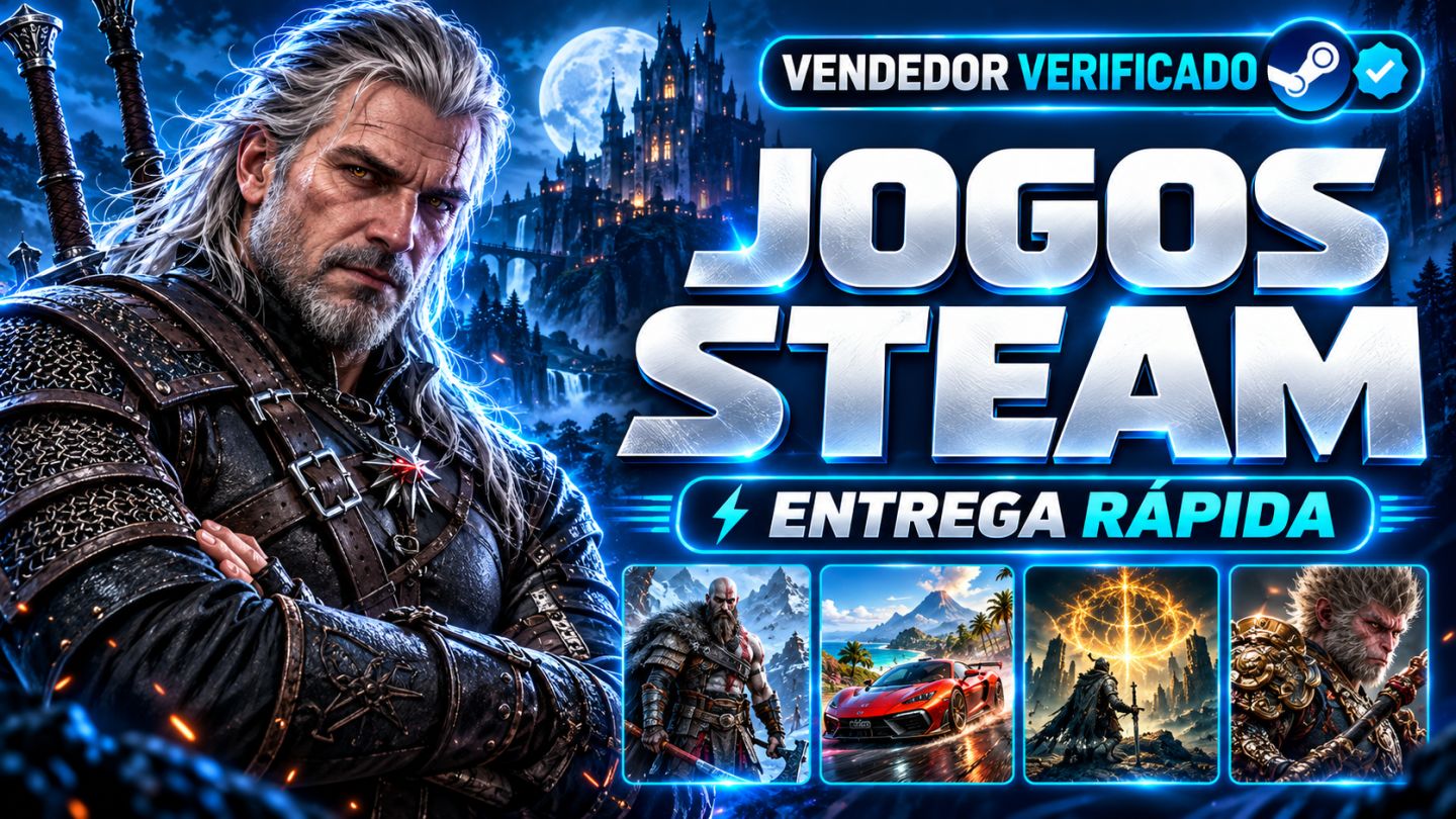 [MENOR PREÇO] JOGOS STEAM OFFLINE | ENTREGA RÁPIDA+ LANÇAMENTOS | ESCOLHA O JOGO