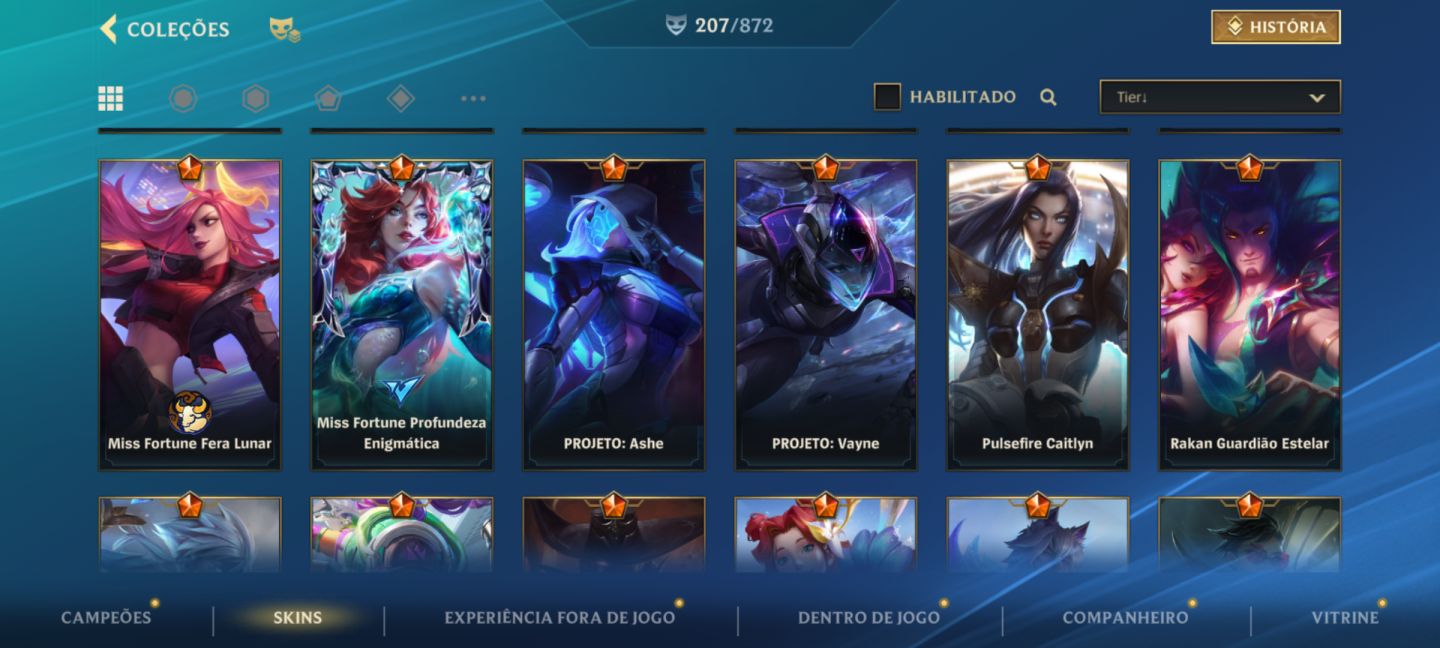 Conta lol (wild Rift) Full Challenger