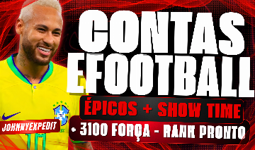 [ANDROID/IOS] CONTAS EFOOTBALL 3100+ DE FORÇA