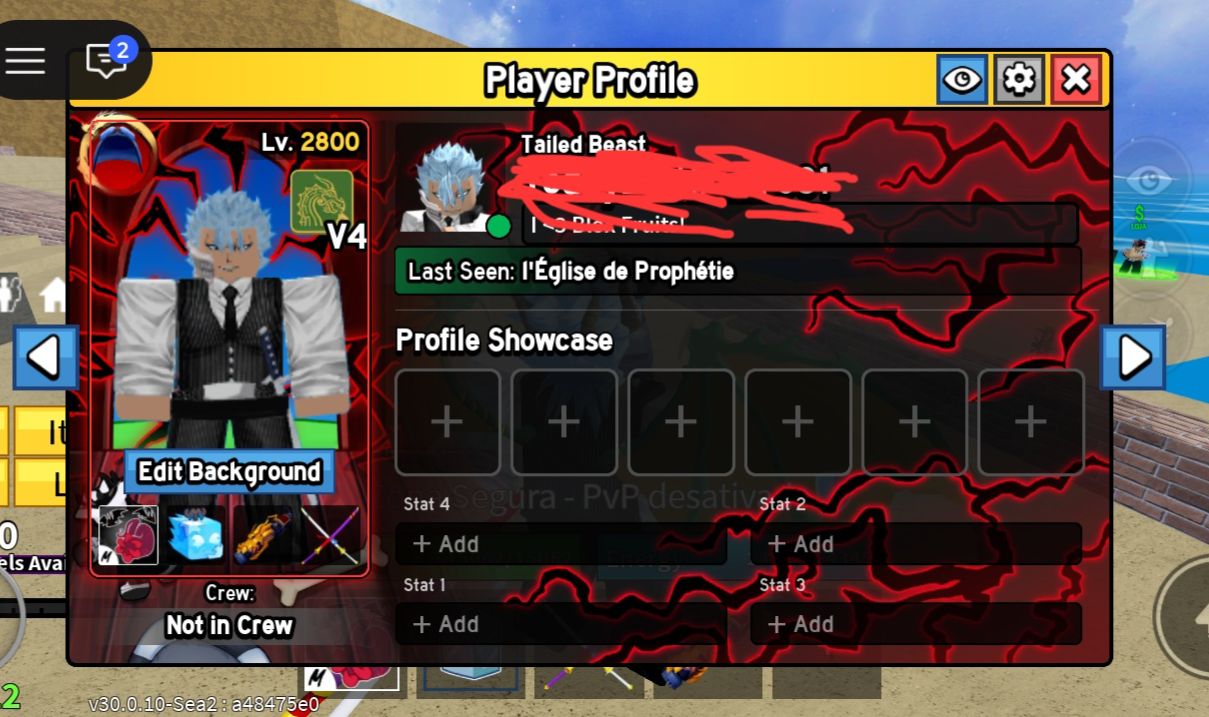 CONTA DE ROBLOX BRABA COM FRAME BREAKER E PERMS E COM 5 SLOTS + VIP NO BLR+SKINS