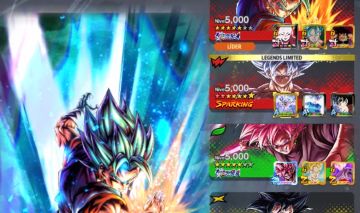 Conta de Dragon ball legends