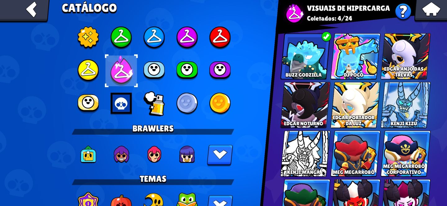 CONTA BRAWL STARS RARA E ANTIGA [50K TROFÉU]