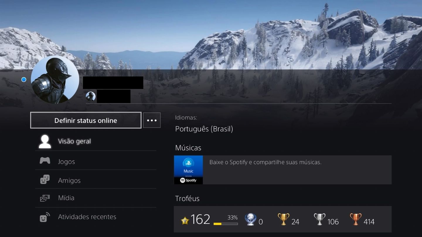 Conta Ps4/Ps5