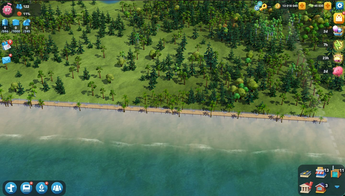 Simcity Buildit Level 1-99 45K SimCash Full Account Transfer Real Server