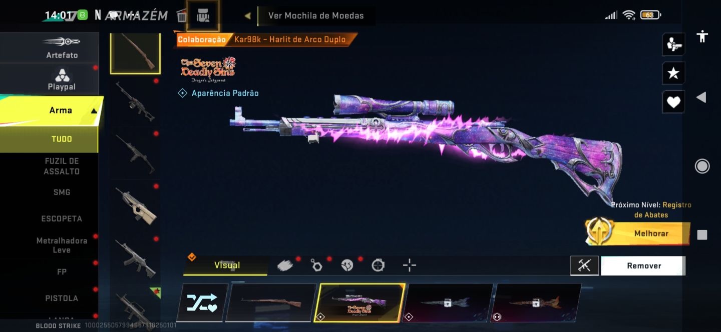 CONTA BLOOD STRIKE | QBZ SUSURRO + VECTOR DRACO | CONFIRA!