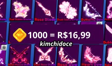 [MAIS BARATO DO SITE!] BLADE BALL - TOKENS, ESPADAS, EMOTES E EXPLOSÕES!
