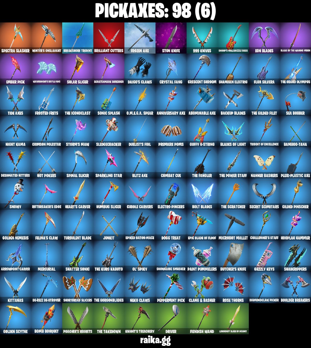 CONTA FORTNITE COM 50 SKINS SOLID SNAKE/OCEAN/NISHA/SCUBA JONESY/VALERIA