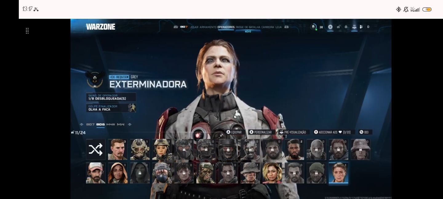 Conta warzone com skins Versão cofre Bo7