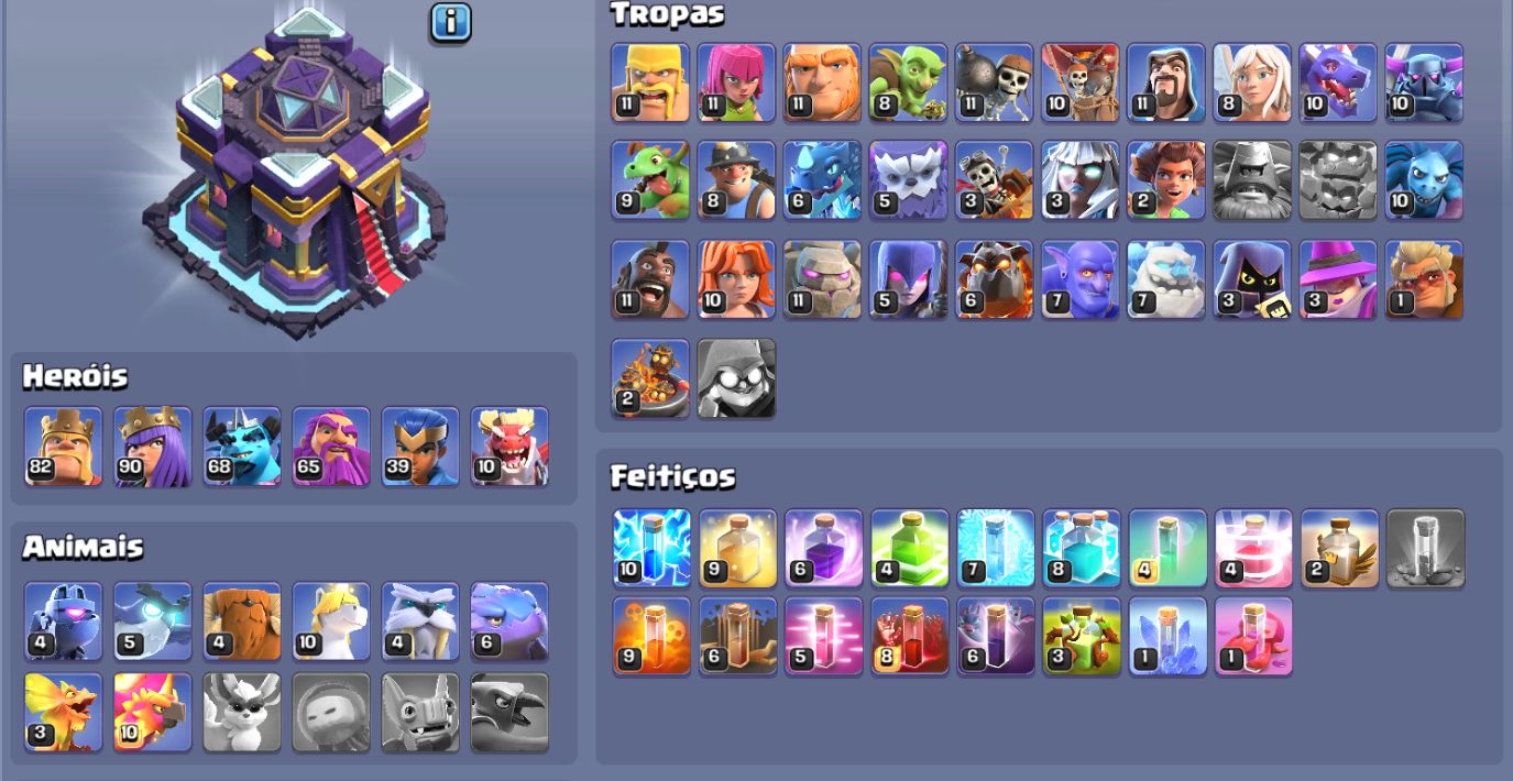 CONTA CLASH OF CLANS CV15 FULL