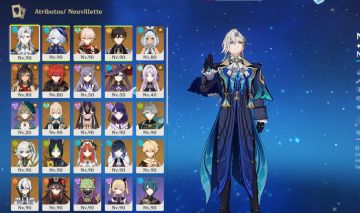 AR59 - Neuvillette C1R1, FURINA, RAIDEN, CITLALI, YELAN, NILOU R1, ARLECCHINO ++