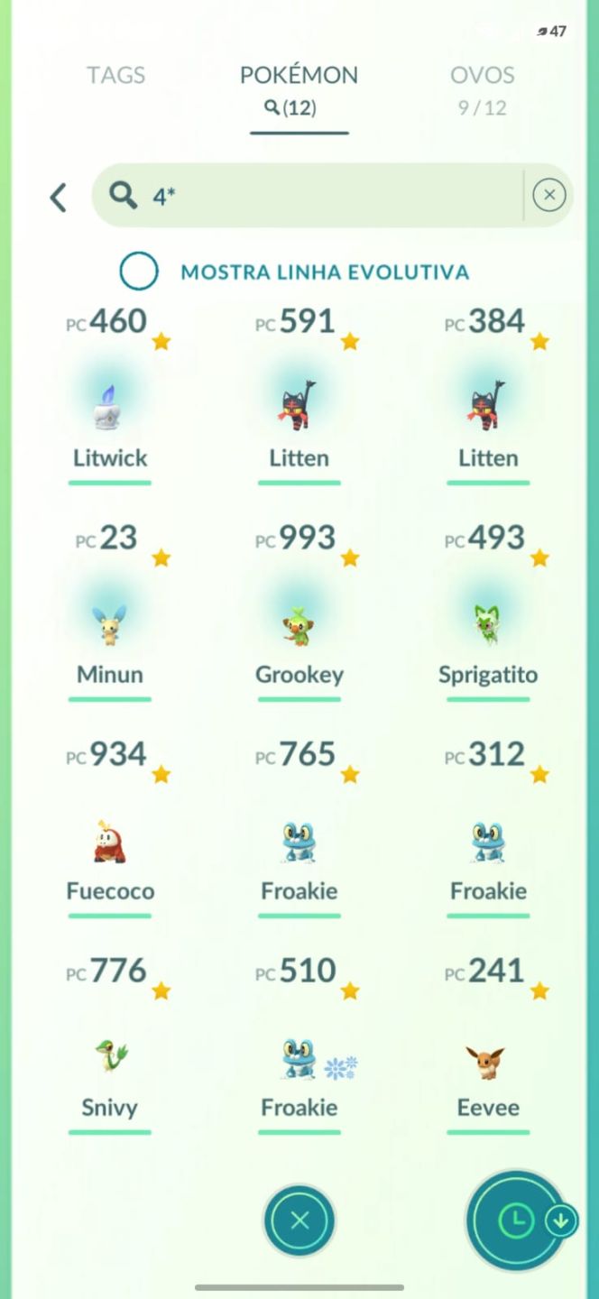 Conta pokemon go Upada