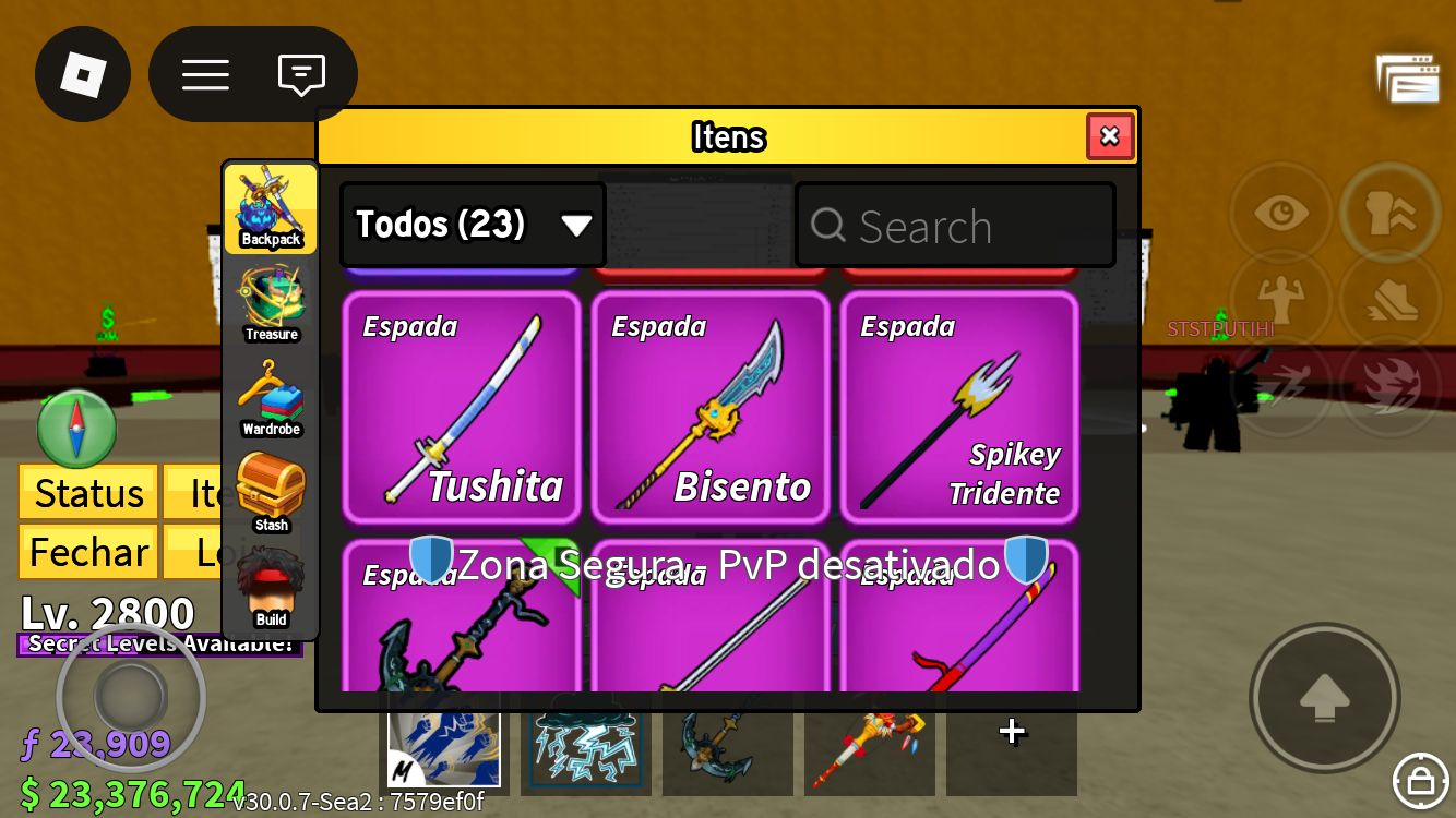 CONTA ROBLOX COM YORU -UPADA EM VÁRIOS JOGOS - VÁRIAS SKINS