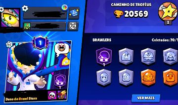 CONTA DE BRAWL STARS, EXCELENTE PARA COMEÇAR!!