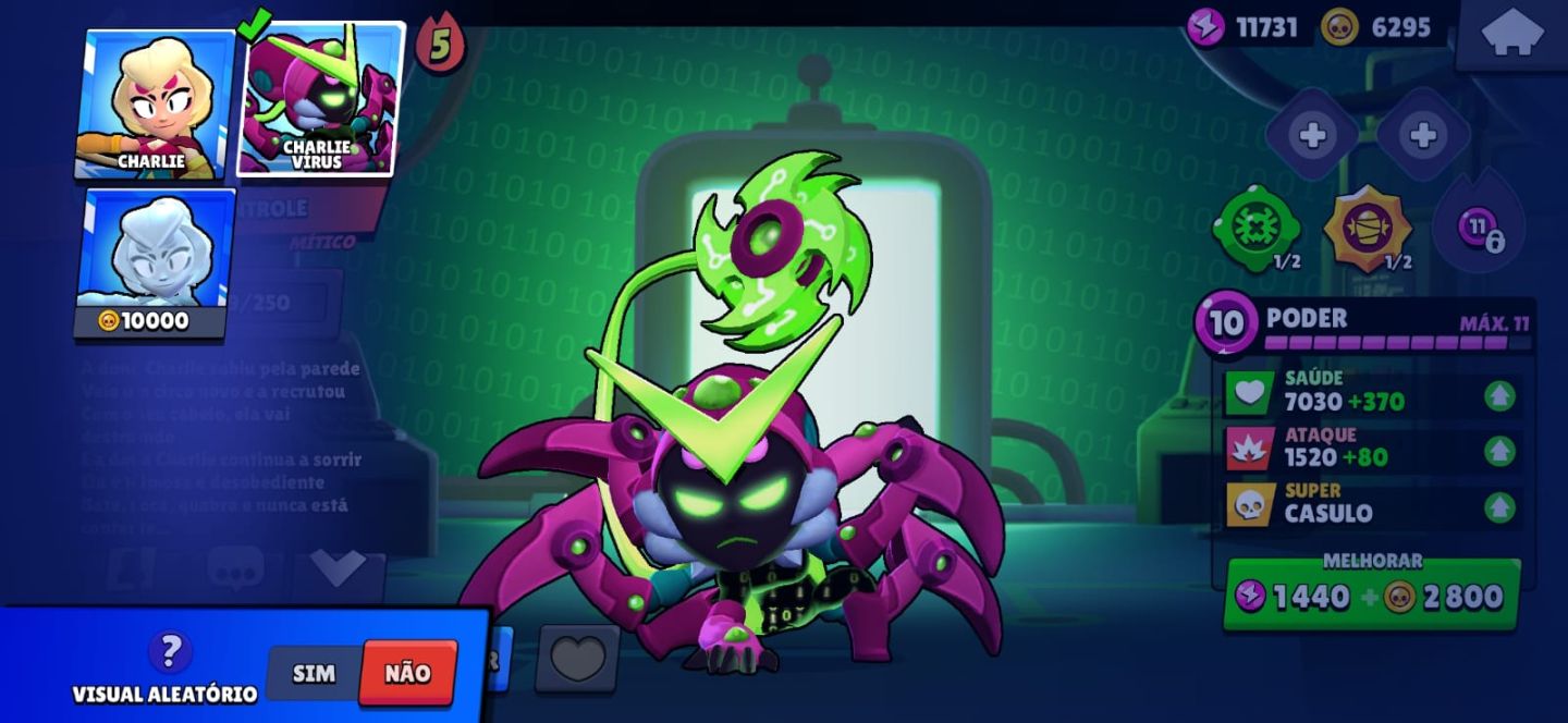 Conta Brawl stars e clash royale - Mesmo acesso