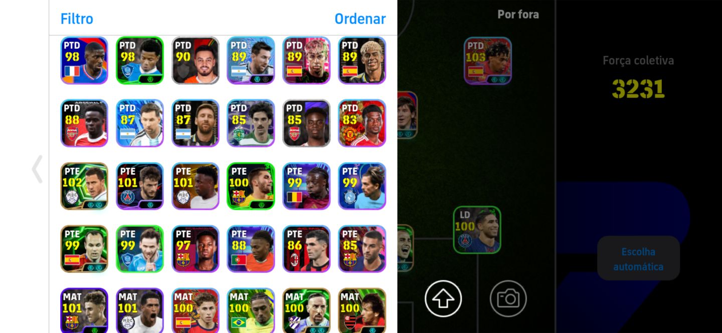 CONTA EFOOTBALL RARA