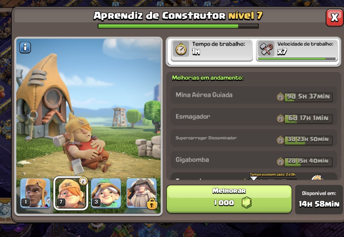 (PREÇO NEGOCIAVEL) CONTA CLASH OF CLANS CV 18