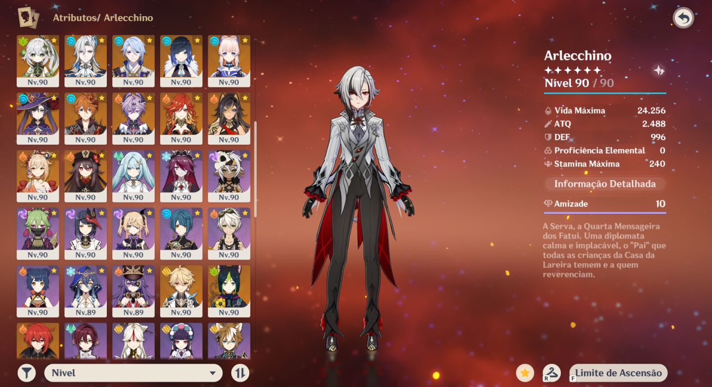 Conta End Game com 2083 dias logados AR60, e muitos personagens e armas
