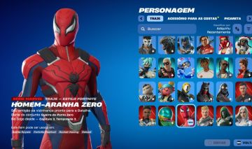 Conta Fortnite | 153 Skins | Spider-Man Zero | Entrega automática!
