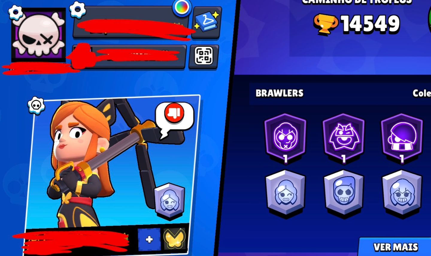 CONTA BRAWL STARS | 70 BRAWLERS | 14.549 TROFÉUS | 4 PRESTÍGIOS