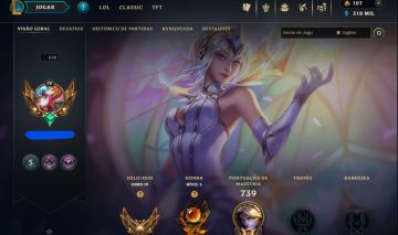 [ENTREGA AUTOMÁTICA] CONTA LOL E WILD RIFT 280 SKINS GOLD 4 97% WR 29W 1L