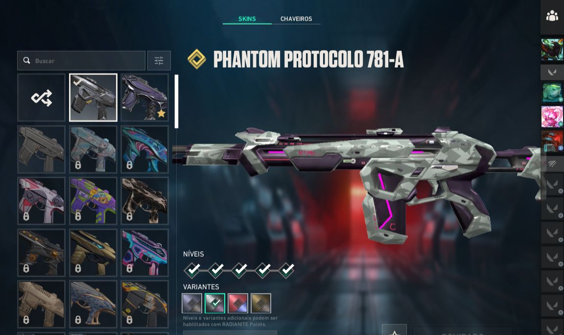 Conta dima 2 + vandal phantom e faca