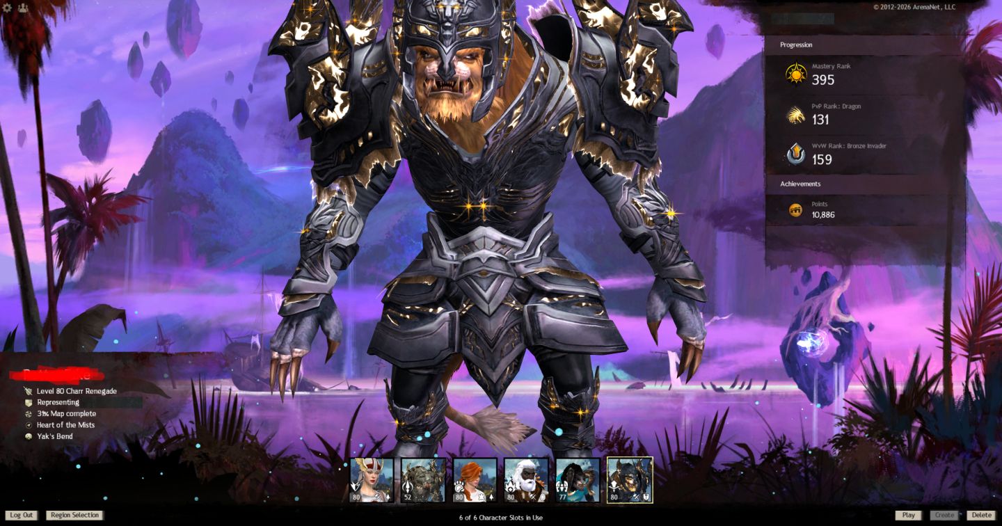 Conta GuildWars 2
