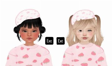 Conta Imvu Feminina foco KID