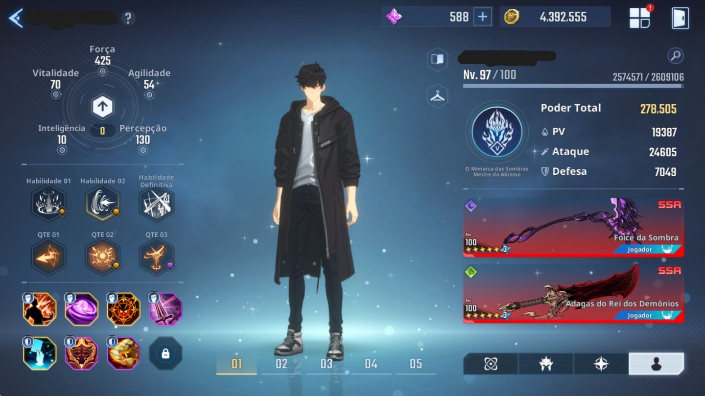 CONTA SOLO LEVING ARISE, BOA PARA QUEM QUER COMECAR O JOGO AGORA