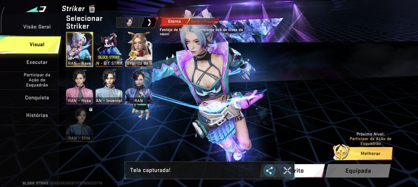 Conta Bloodstrike picareta Bloocstrike Ran e Nova Eterna!