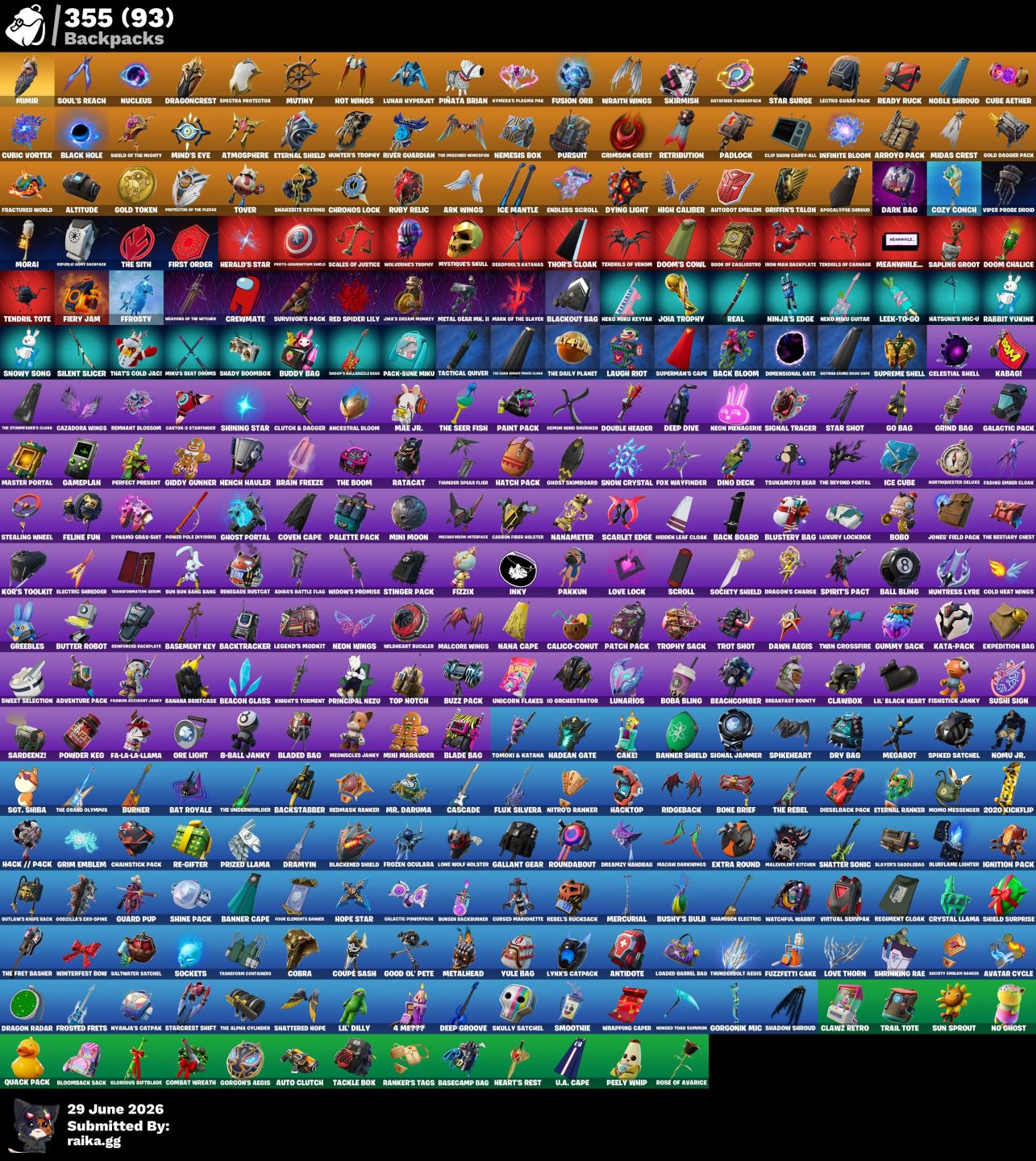 Fortnite Season 7 Cap 1 + STW (Farm VBucks) + 2100 VBucks + Kratos | Anime Skins