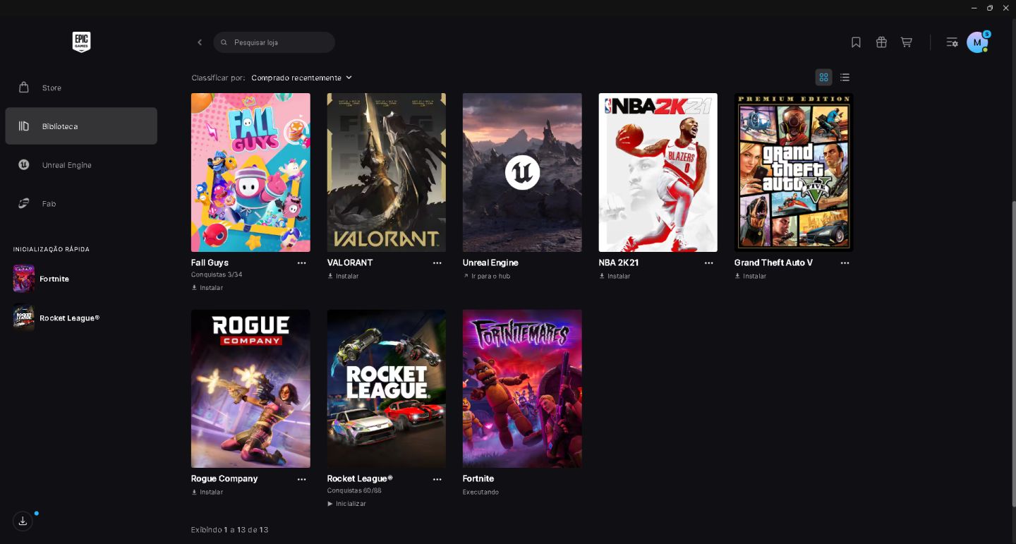 CONTA DE FORTNITE COM MUITAS SKINS