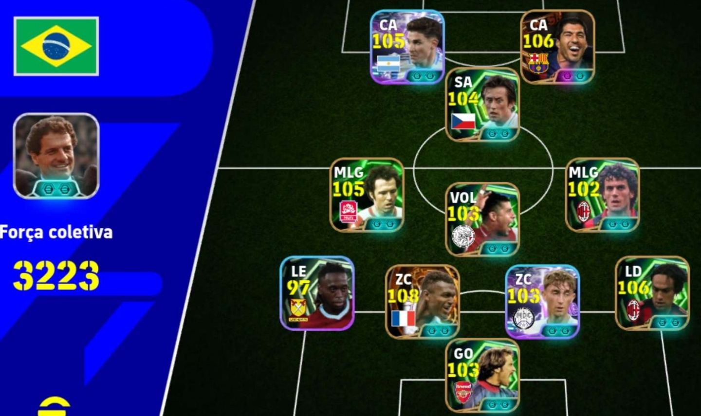CONTA EFOOTBALL BRABA 3230 FORÇA MAX