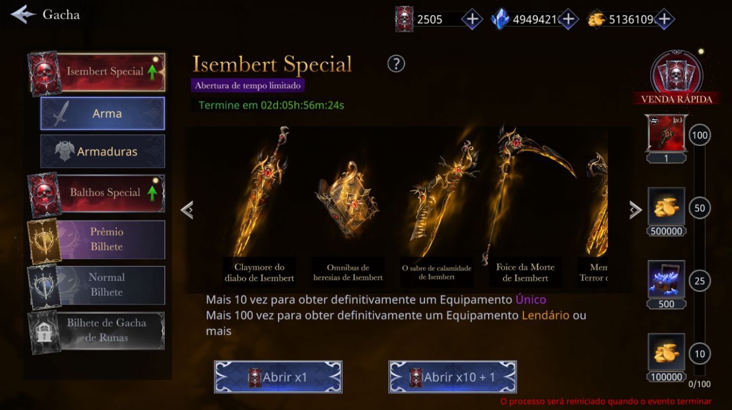 Contas Shadow Slayer Com bastante recursos | ANDROID