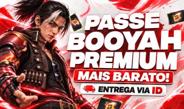 [PROMOCAO] PASSE BOOYAH PREMIUM FREE FIRE - MENOR PREÇO!