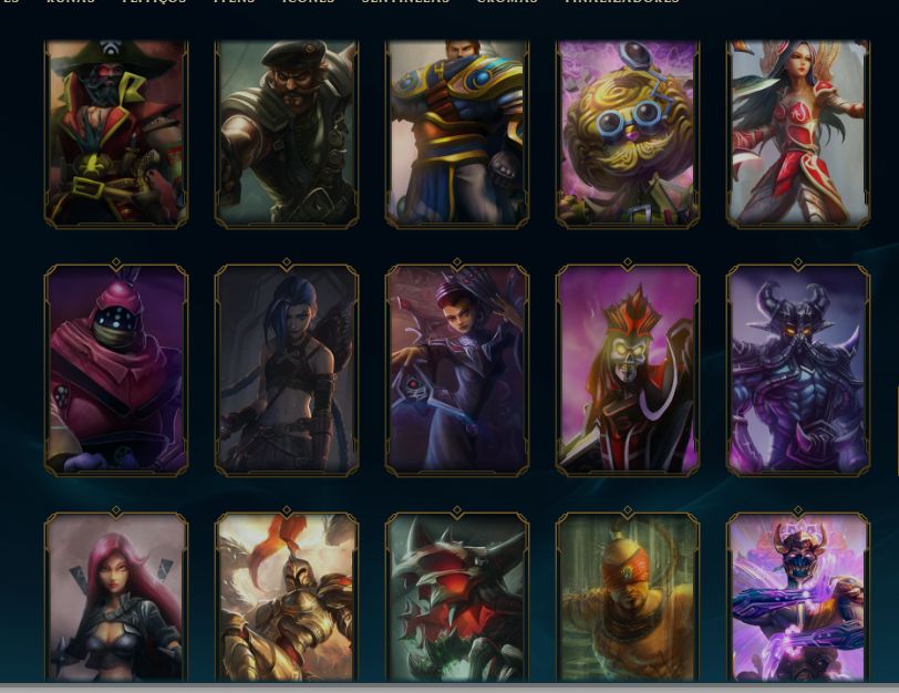 Conta mestre mmr bom / 75 skins selecionadas / essencias miticas /FA