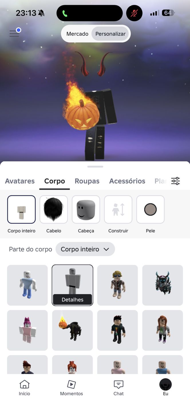 CONTA DE ROBLOX COM KORBLOX E HEADLESS PERFEITA, +207k GASTOS, UNISSEX ACCOUNT