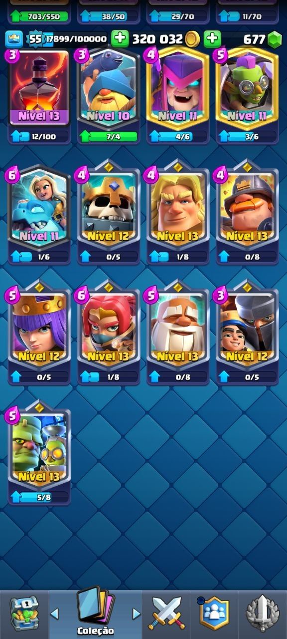 PROMOÇÃO - CONTA DE CLASH ROYALE (8 evoluções e 3 heróis) + 9800 TROFÉUS