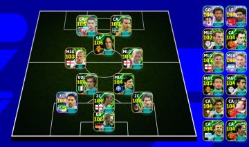 Conta efootball 3240 full com ibra+baresi+pirlo