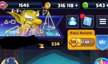 CONTA CLASH ROYALE 8 ANOS DE JOGO