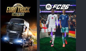 Conta steam com fifa 26 e euro truck simulator