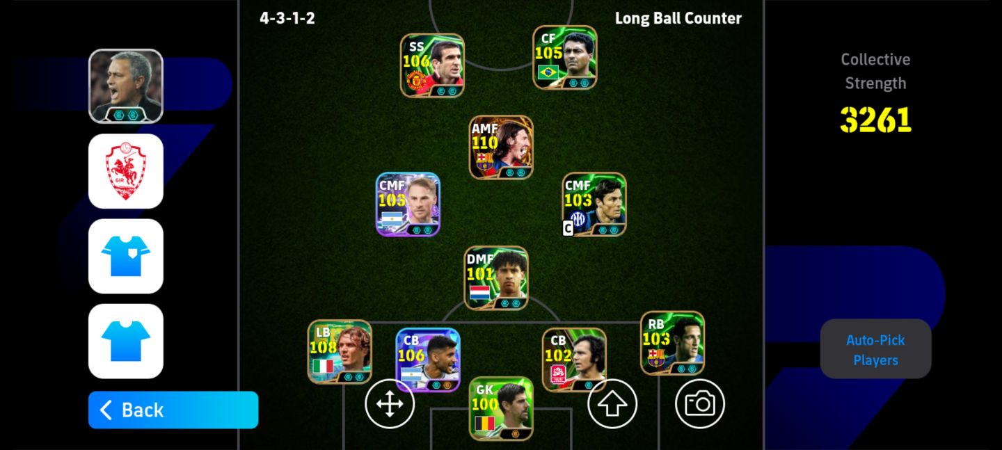 CONTA DE EFOOTBALL COM FORÇA DE 3261 SOMENTE KONAMI ID TA NO PRECINHO