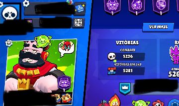 Conta full alien BRAWL STARS