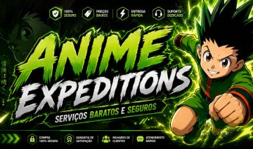 ANIME EXPEDITIONS (FARM DE ITENS) E PERSONAGENS