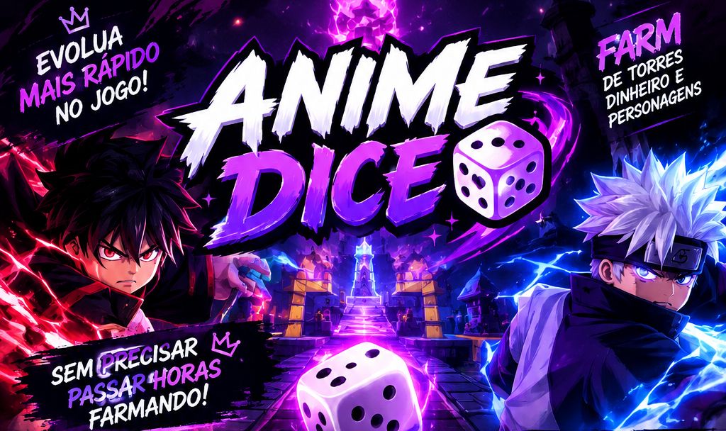 ANIME DICE | FARM DE TORRES, DINHEIRO E PERSONAGENS | 1H, 2H, 4H, 8H E 24H
