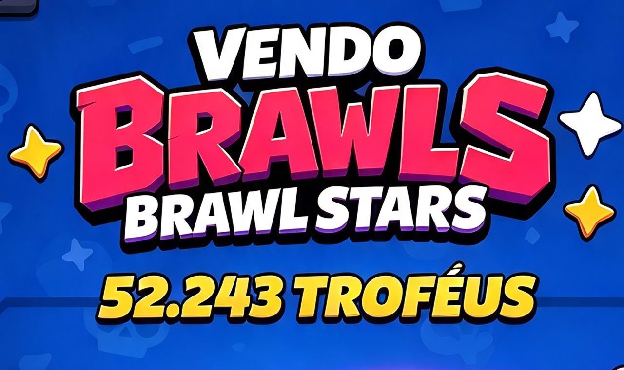 CONTA BRAWL STARS 52.243 TROFÉUS | 105/107 BRAWLERS